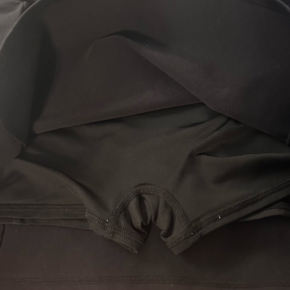 ALO Yoga Airbrush High-Waist Good Form Tennis Skirt- Black/ Size Small - Picture 10 of 11